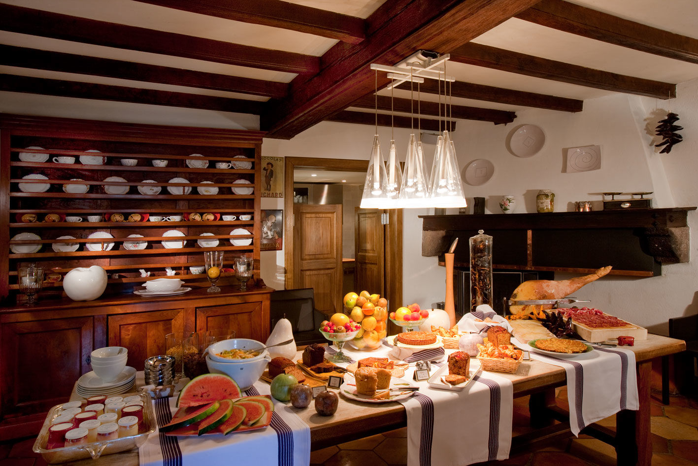 Auberge Ostape Bidarray Restoran foto